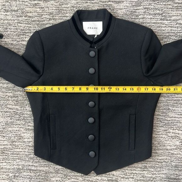 NWT Frame Denim Calvary Twill Jacket Small - Picture 9 of 11